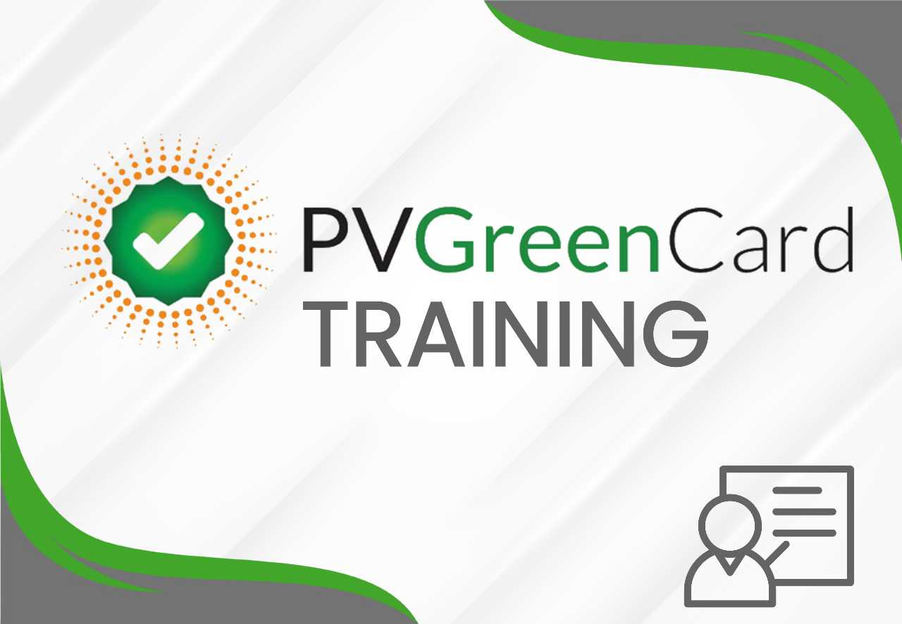PV GreenCard Training